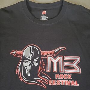 2017 M3 Rock Festival 3XL T-shirt Hanes